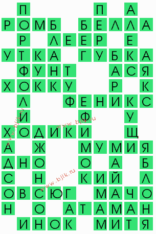 сканворд 8043