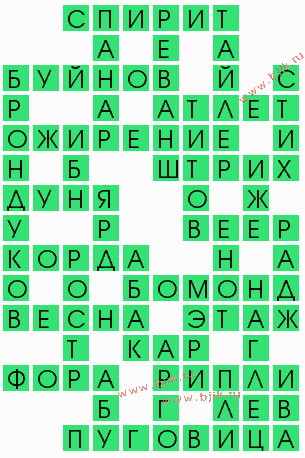 сканворд 8052