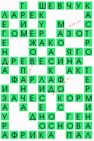 сканворд 8062