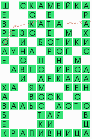 сканворд 8082