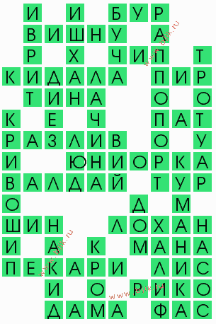 сканворд 8087