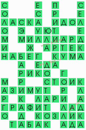 сканворд 8091