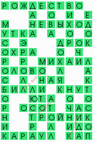 сканворд 8092