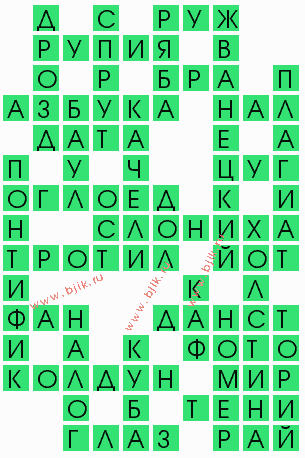 сканворд 8143