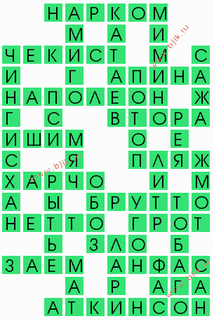 сканворд 8146