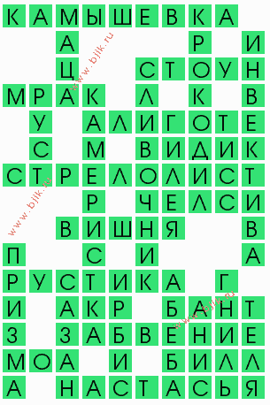сканворд 8287