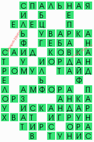 сканворд 8303