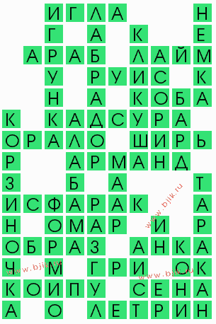 сканворд 8344