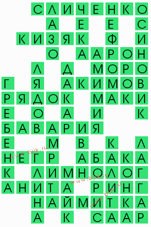 сканворд 8363