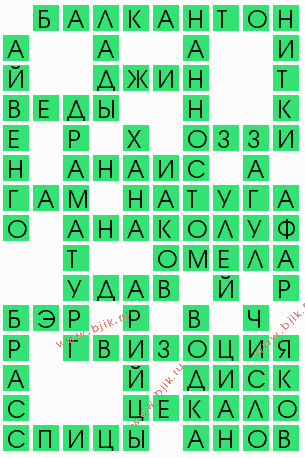 сканворд 8369