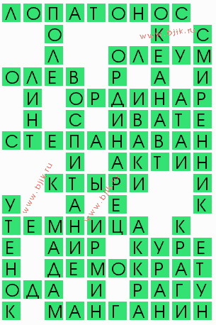 сканворд 8384
