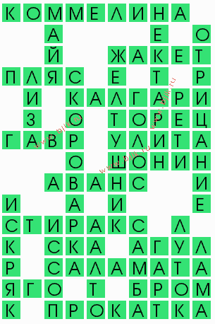 сканворд 8386