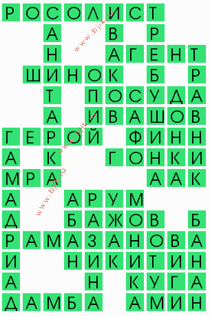 сканворд 8403