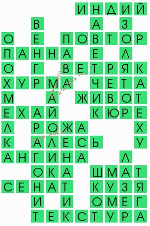 сканворд 8432