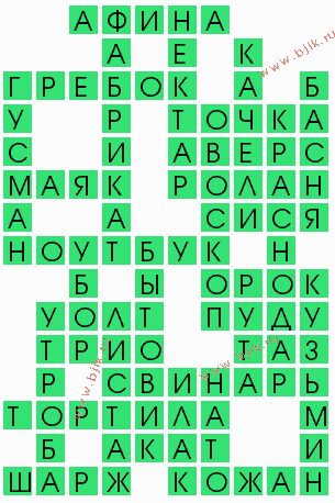 сканворд 8440