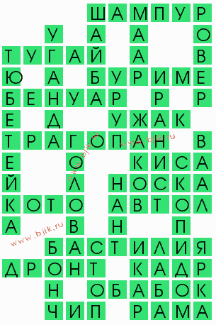 сканворд 8442
