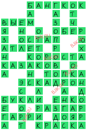 сканворд 8452