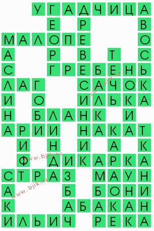 сканворд 8504