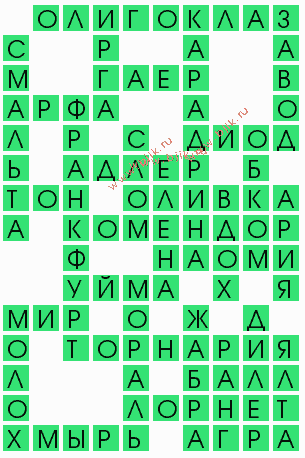 сканворд 8508