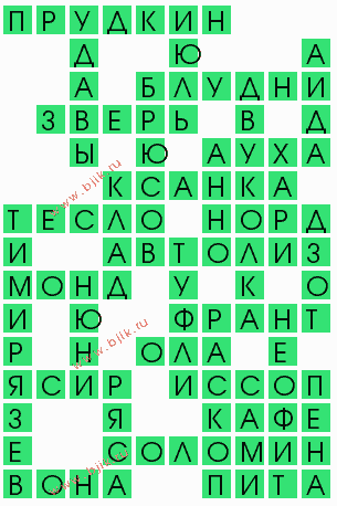 сканворд 8514