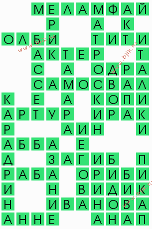 сканворд 8546