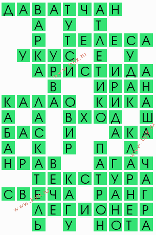 сканворд 8567