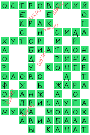 сканворд 8578