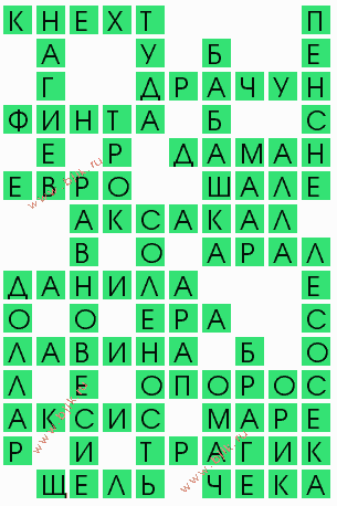 сканворд 8583