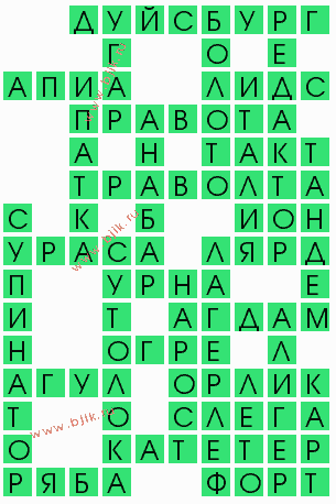 сканворд 8584