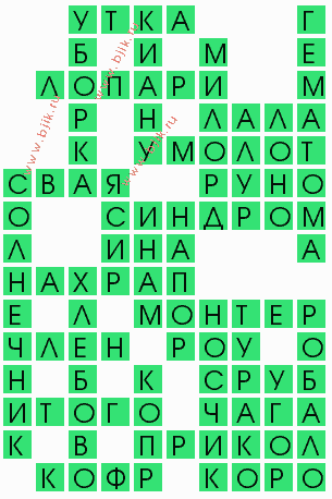 сканворд 8586