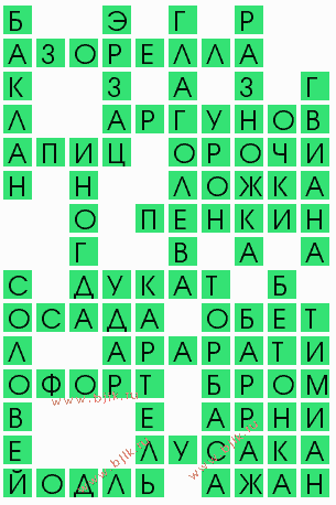 сканворд 8598