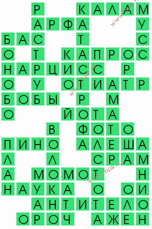 сканворд 8639