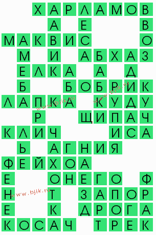 сканворд 8643
