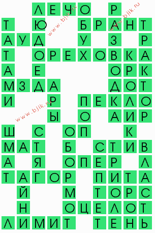 сканворд 8644