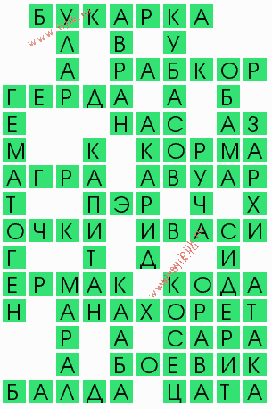 сканворд 8661