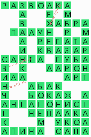 сканворд 8668