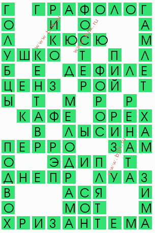 сканворд 8711