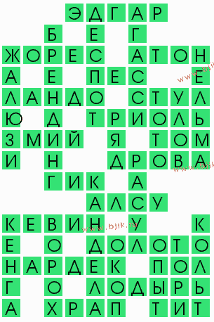сканворд 8716