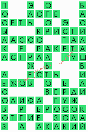 сканворд 8737