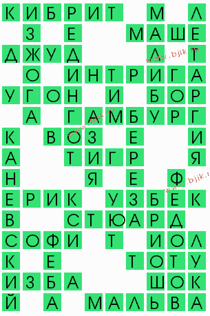 сканворд 8768