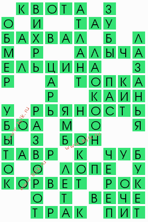 сканворд 8781