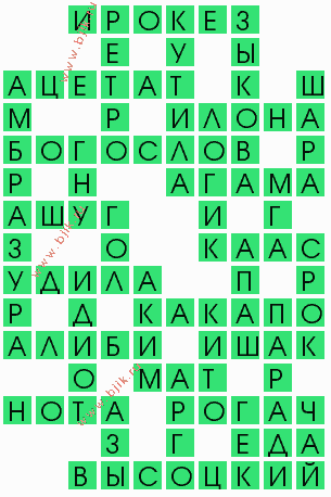 сканворд 8813