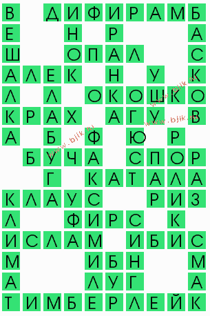 сканворд 8820