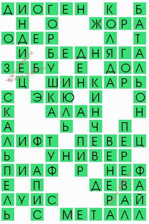 сканворд 8835