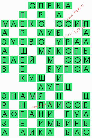 сканворд 8874