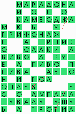 сканворд 8987