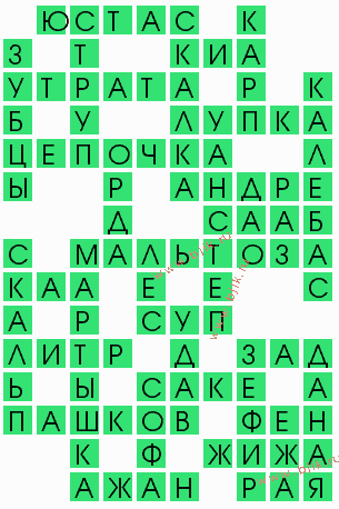 сканворд 8994