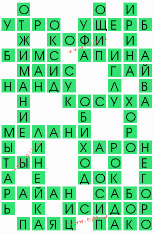 сканворд 8995