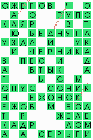 сканворд 9134