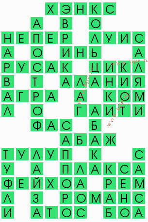сканворд 9197